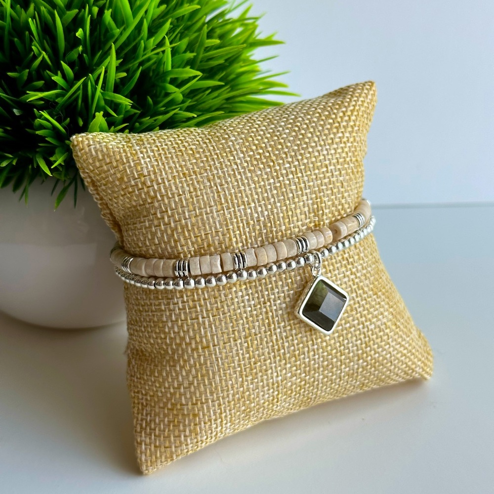 Sterling Silver Labradorite Bracelet